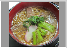 「鴨南蛮そば」