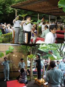 2010年度観蓮会の様子